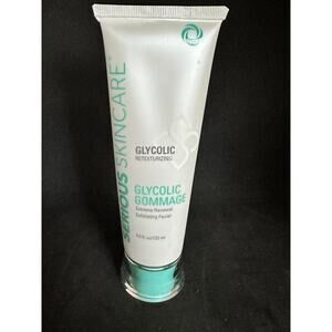 NOS Serious SkinCare Glycolic Retexturizing Exfoliating Facial; 4.5 oz. 2 tubes
